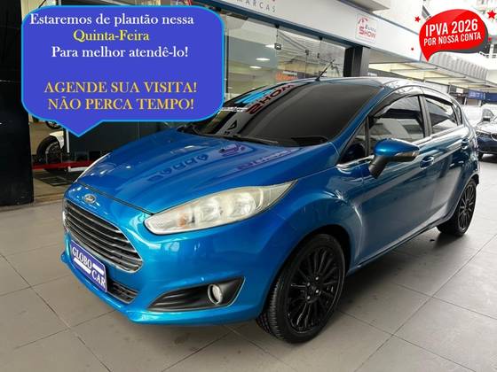 FORD FIESTA 1.6 TITANIUM HATCH 16V FLEX 4P MANUAL